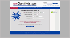 Desktop Screenshot of encclassifieds.onlineads.advpubtech.com